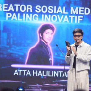 Atta Halilintar Sabet Kreator Sosial Media Paling Inovatif di Digital Innovation Awards 2025