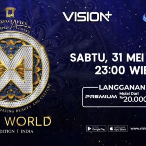 Monica Kezia Sembiring Wakili Indonesia, Streaming di VISION+
