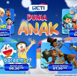 Mengawali Pagi Ceria dan Penuh Warna Bersama Dunia Anak hanya di RCTI