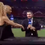 3 Potret Khabib Nurmagomedov Tolak Jabat Tangan Presenter Wanita di Final UCL 2025