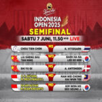 Misi Ganda Putra Indonesia Amankan Tiket Final Indonesia Open 2025, Saksikan di Live di iNews Premium Sports
