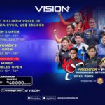 Aksi Seru Para Jagoan Biliar Dunia! Simak Jadwal Predator PBC Indonesia International Open 2025 di VISION+