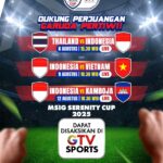 Dukung Timnas Sepak Bola Putri Indonesia Berjaya di MSIG Serenity Cup 2025, Live di RCTI & GTV!
